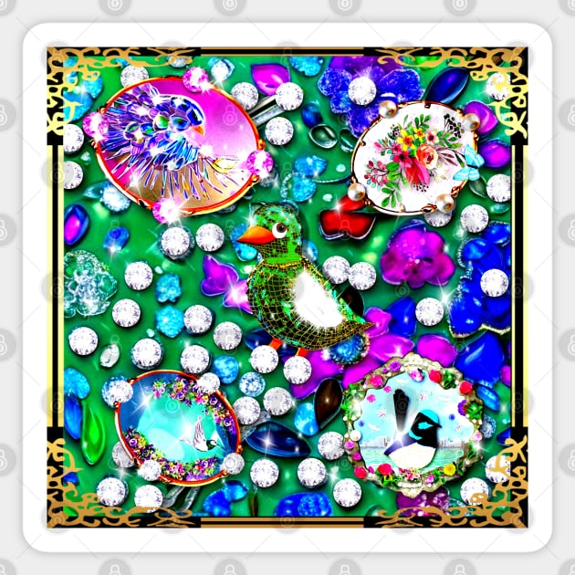 Positive Affirmation Gem Spa Sticker by KC Morcom aka KCM Gems n Bling aka KCM Inspirations